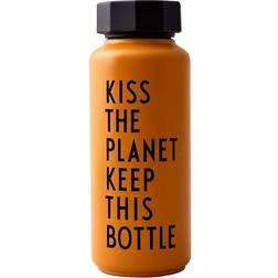 Design Letters Insulated Mustard Vattenflaska 0.5L