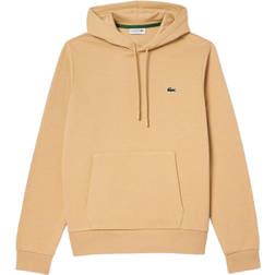 Lacoste Men's Fleece Hoodie Sweatshirts - Beige
