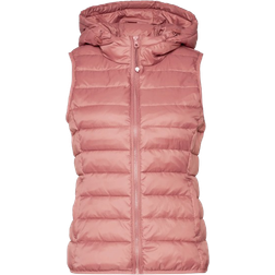 Only New Tahoe Quilted Gilet - Pink