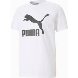 Puma Classics Men's Logo T-shirt - White