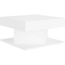 vidaXL Engineered Wood White Coffee Table 57x57cm
