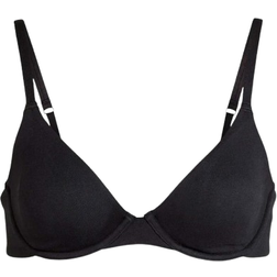 SKIMS Cotton Jersey T-shirt Bra - Soot