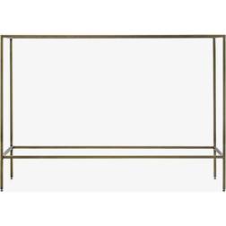 Crossland Grove Porto Champagne Console Table 35x110cm