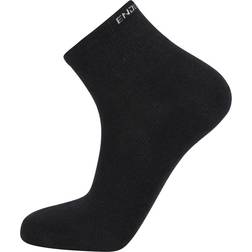 Endurance Alcudia Bamboo Quarter Running Socks - Black