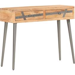 vidaXL 286549 Natural Avlastningsbord 30x90cm