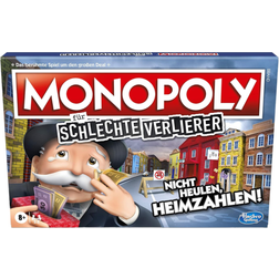 Hasbro Monopoly for Bad Loss Board Game from 8 Years The Game That Pays Off To Lose