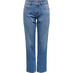 Only Mid Waist Mom Fit Jeans