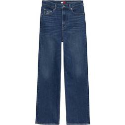 Tommy Jeans Layla High Rise Slim Straight - Dunkelblau