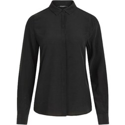 Bruuns Bazaar Lillie Corinne Silk Shirt - Black