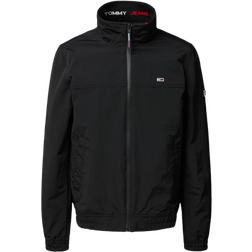 Tommy Jeans Essential Casual Bomber Jacket - Black