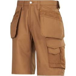 Snickers Workwear 3014 Canvas+ Work Shorts - Brown