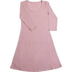 Joha 3/4 Sleeves Dress - Plum