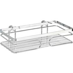 Wenko Cesto De Ducha Plata 24 x 6.5 x 13.5 cm