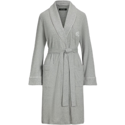 Lauren Ralph Lauren Quilted Shawl Collar Robe - Grey