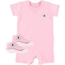 Converse Baby Summer Suit with Socks - Cherry Blossom (56A247-ACP)