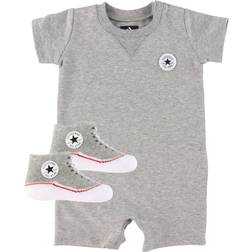 Converse Baby Summer Suit with Socks - Grey Heather (56A247-042)