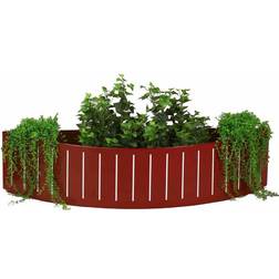 Ventura Funky Flower Box - Red 90x20x20cm