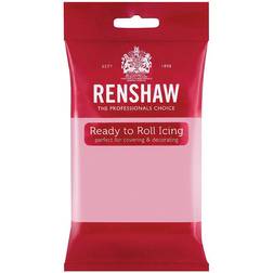 Renshaw Ready to Roll Fondant Icing Pink 250g Sugar Paste
