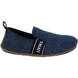 Living Kitzbühel Wool Slippers - Midnight Navy