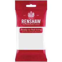 Renshaw Ready to Roll Fondant Icing White 250g Sugar Paste