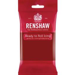 Renshaw Ready to Roll Fondant Icing Ruby Red 250g Sukkerpasta