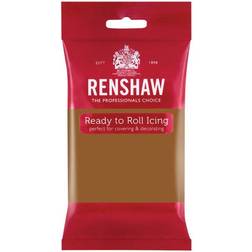 Renshaw Ready to Roll Fondant Icing Teddy Bear Brown 250g Sugar Paste