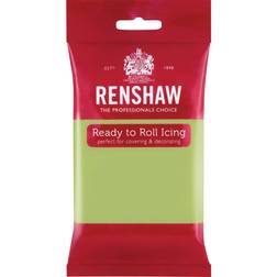 Renshaw Ready to Roll Fondant Icing Pastel Green 250g Sukkerpasta