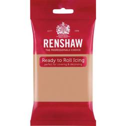 Renshaw Ready to Roll Fondant Icing Peach Blush 250g Pâte à Sucre