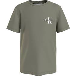 Calvin Klein Chest Monogram T-shirt - Forest Khaki