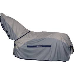 Bucas Buzz-Off Rain & Neck - Silver/Blue