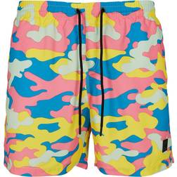 Urban Classics Camo Swim Shorts - Happy Camo