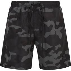 Urban Classics Camo Swim Shorts - Dark Camo