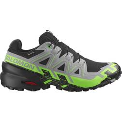 Salomon Speedcross 6 GTX M - Black/Alloy/Green Gecko