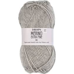 Drops Design Merino Extra Fine Mix Light Grey 105m