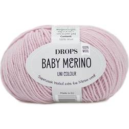 Drops Design Baby Merino Uni Colour Powder Pink 175m