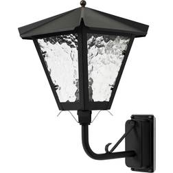 Westal Gustav Black/Clear Väggarmatur