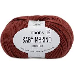 Drops Design Baby Merino Uni Colour Bordeaux 175m