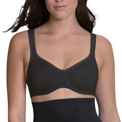 Rosa Faia Twin Firm Underwire Bra - Black
