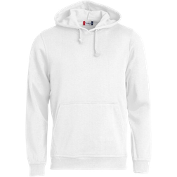 Clique Basic Hoody Unisex - White