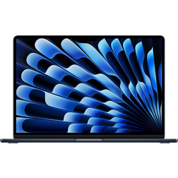 Apple MacBook Air, 15-inch, M4 chip, Built for Apple Intelligence 10-core CPU, 10-core GPU, 16GB Unified Memory, 512GB SSD Storage Midnight
