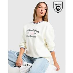 adidas Originals Leisure Club Crew Sweatshirt - Cream