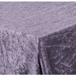 Borg Living Velourduk Lavendel Krossad Velour 3 Meter Bordsduk Lila