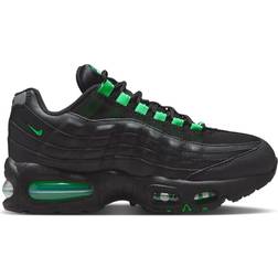 Nike Air Max 95 Grade School Boys Shoe - Black/Green Shock/Pearl Grey