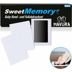 MAVURA Sweetmemory Handabdruckset Foot Print Kit