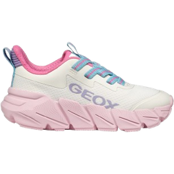 Geox Sko J Flexyper Fast - Hvid/Pink