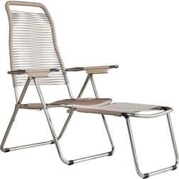 Fiam Chaise Longue Spaghetti avec Repose-Pieds Grey