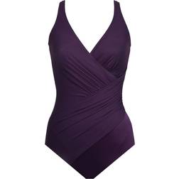 Miraclesuit Must Haves Oceanus One Piece Swimsuit - Sangria