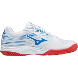 Mizuno Junior Stealth Star - White/Fiery Red/French Blue