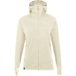 Salewa Puez Hybrid Polarlite Women's Hooded - Oatmeal Melange