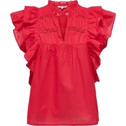 Only Stoponlsunny Top - Red/High Risk Red